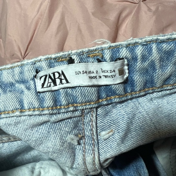 ZARA Light Blue Denim Jeans - Picture 7 of 7